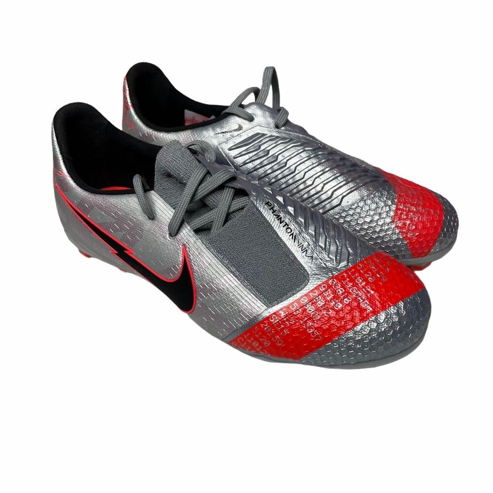 Nike Phantom Venom Elite FG ACC Soccer Cleats Grey 6Y = Women’s 7.5 AO0401-906